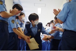 写真:初任補習科卒業式18