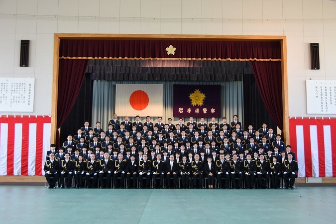 初任科生集合写真